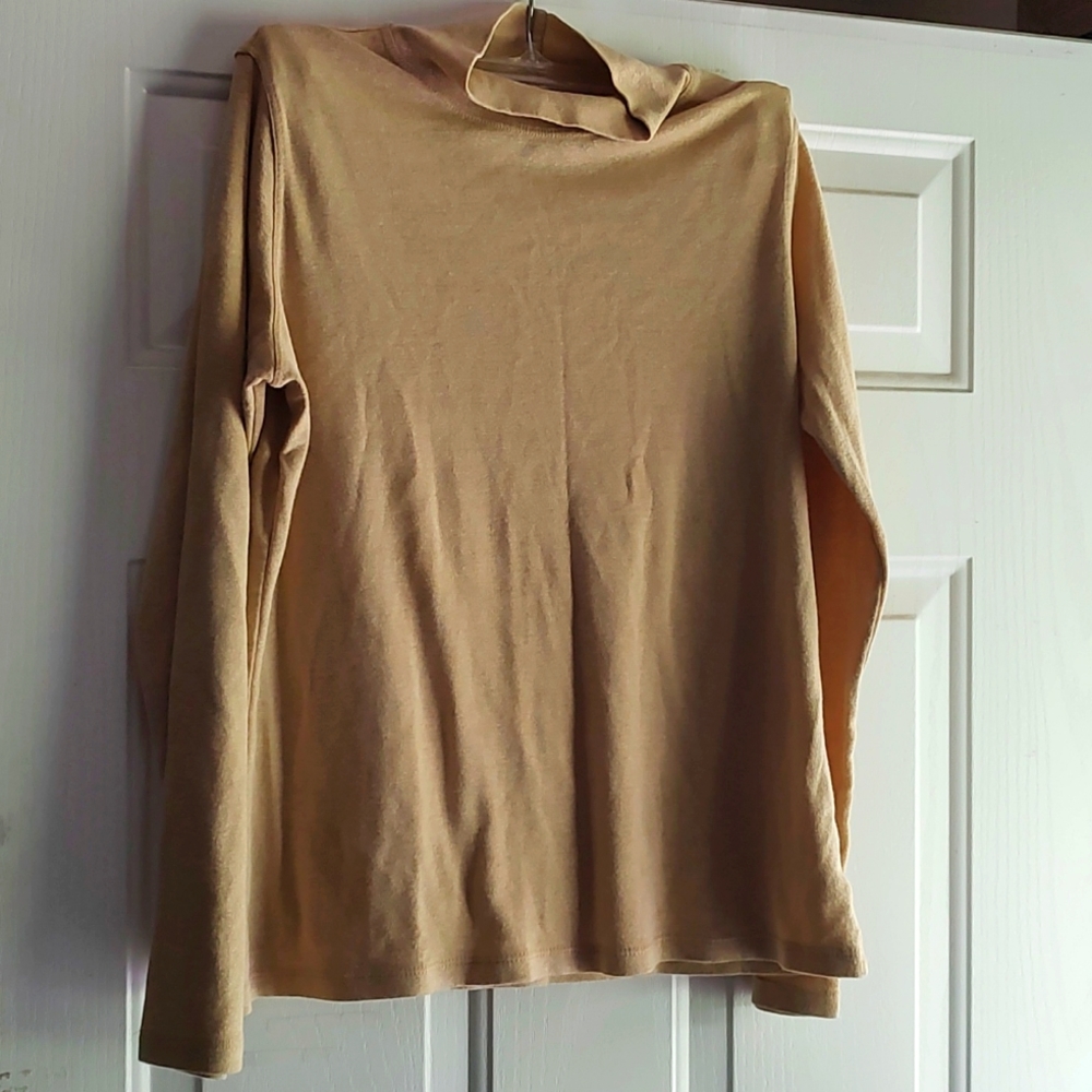 White Stag Mock turtleneck